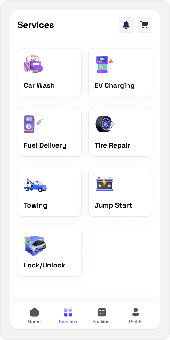 Service Screen